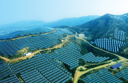 江西萍鄉宣風鎮太陽能光伏電站